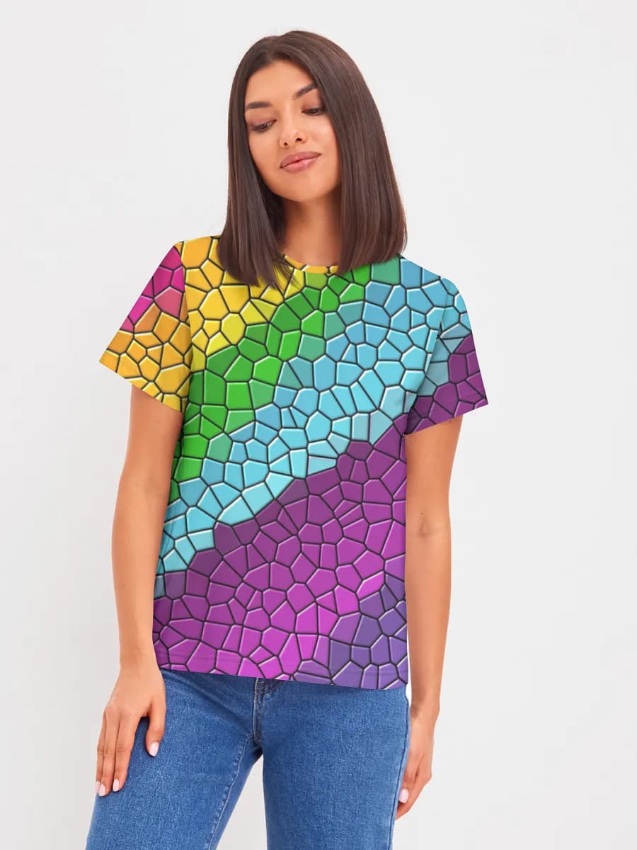 Women's basic cotton T-shirt