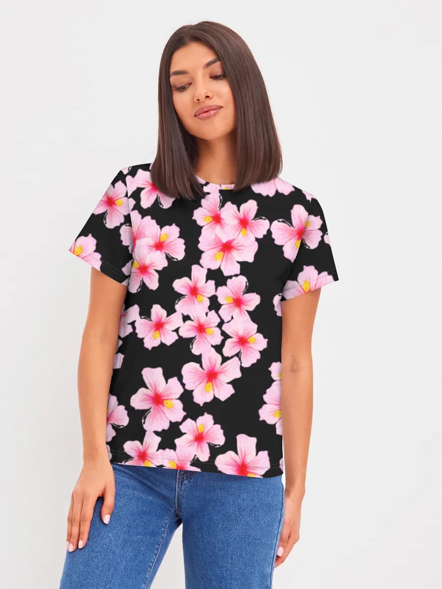 Women's basic cotton T-shirt