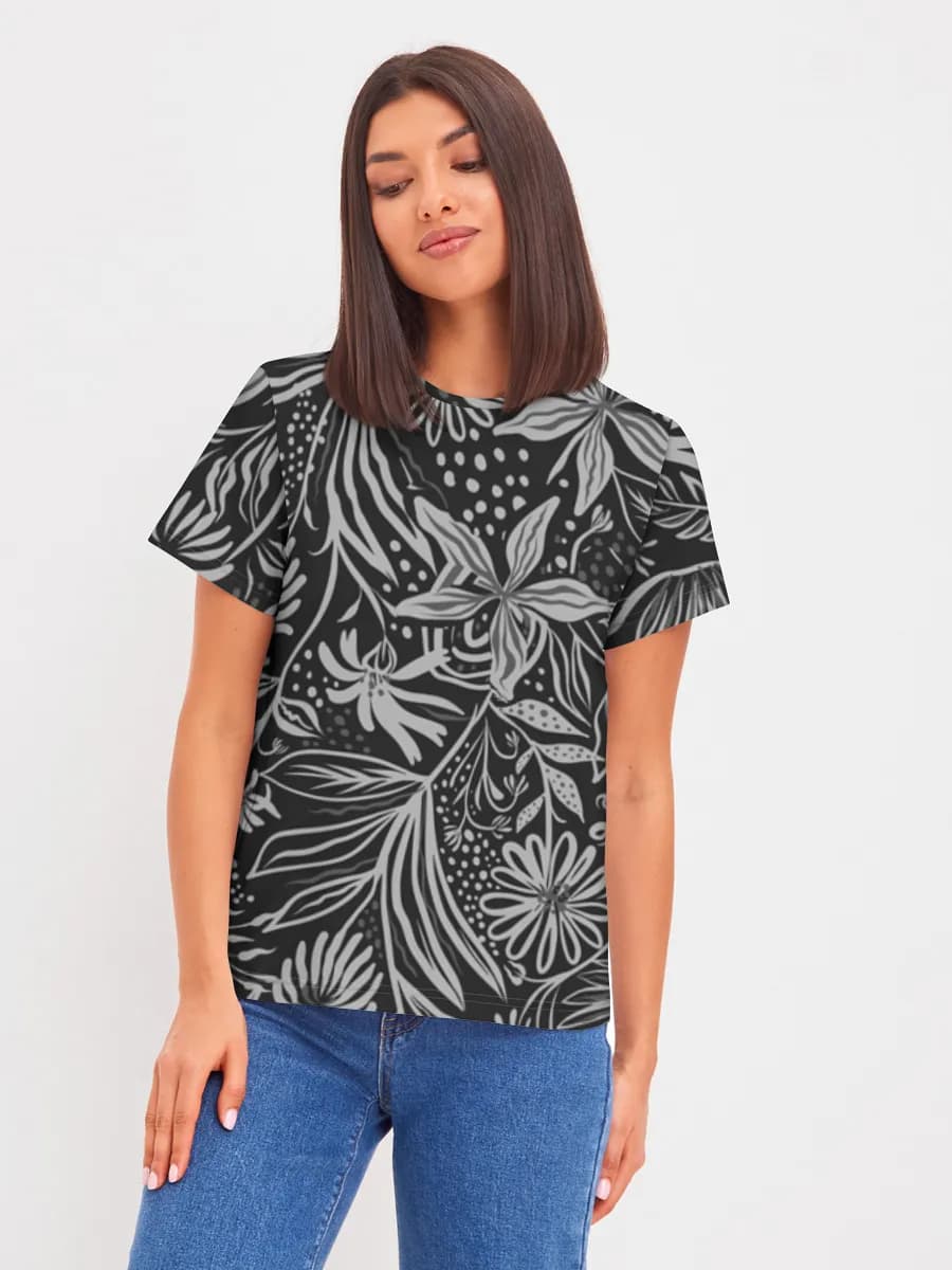 Women's basic cotton T-shirt