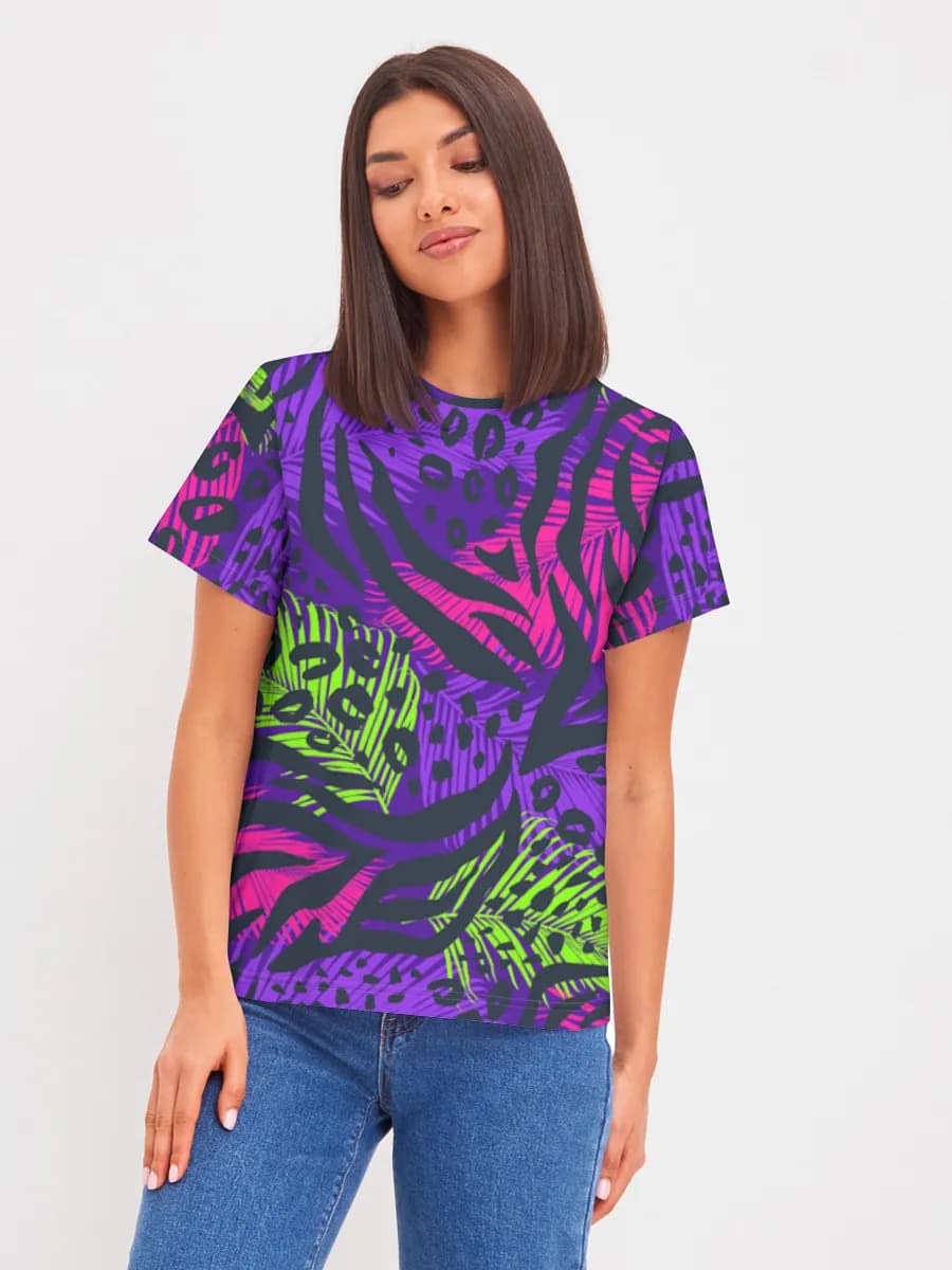 Neon Animal Print Mix
