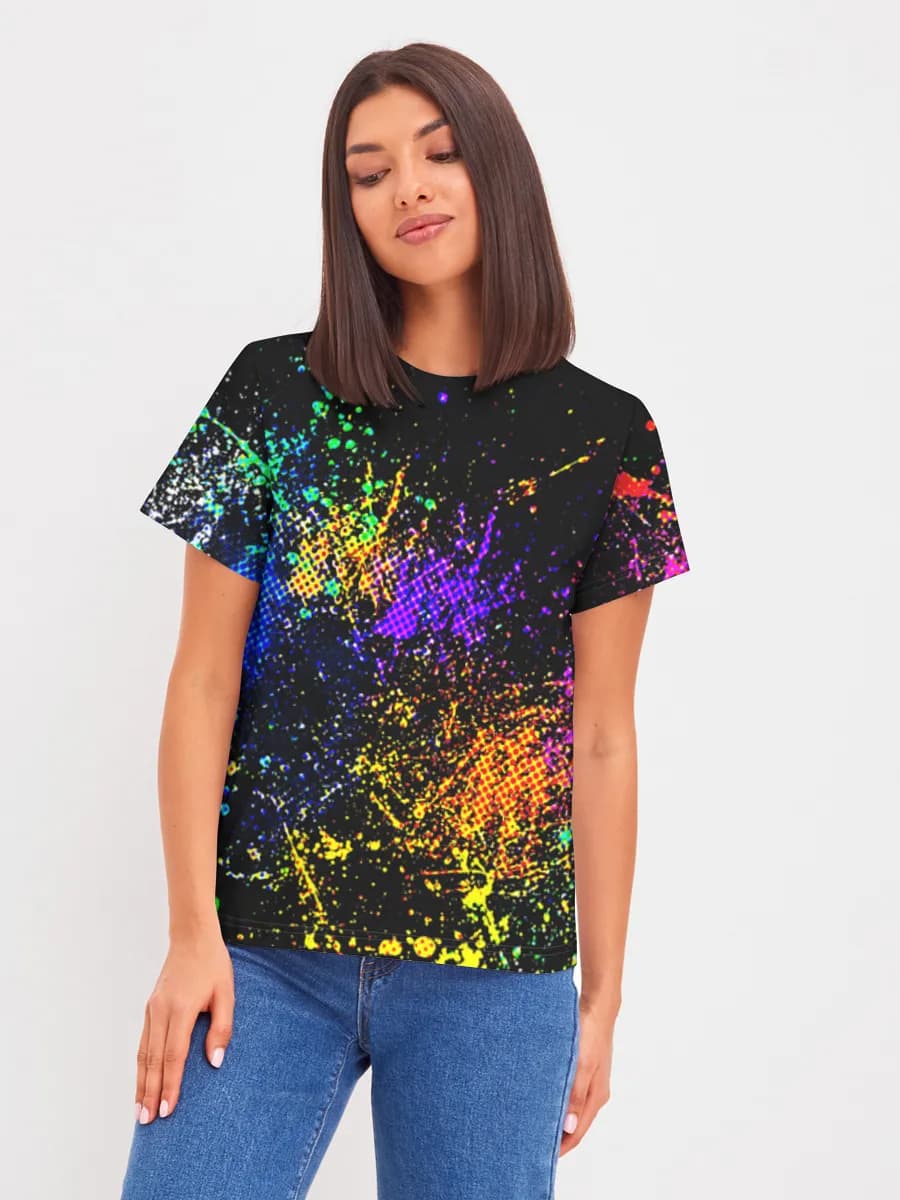 Women's basic cotton T-shirt