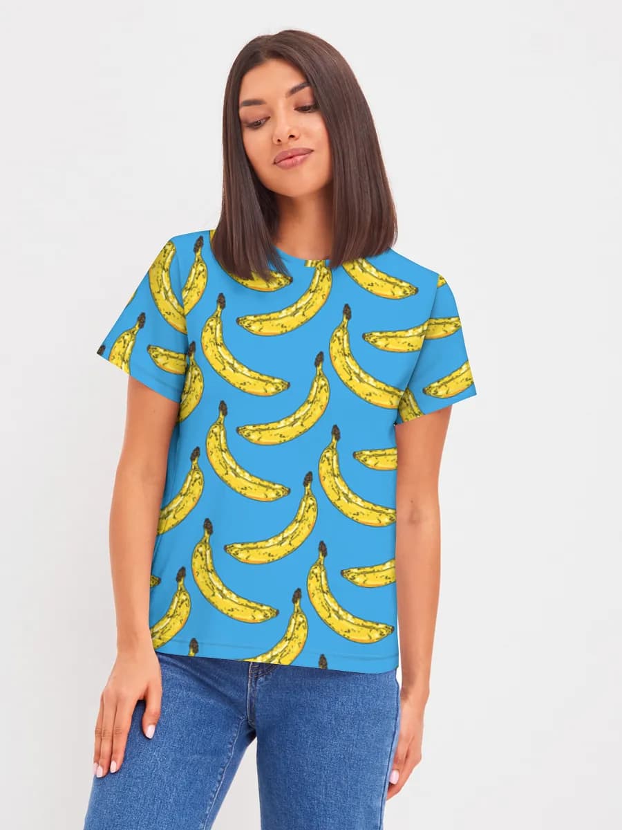 Women's basic cotton T-shirt