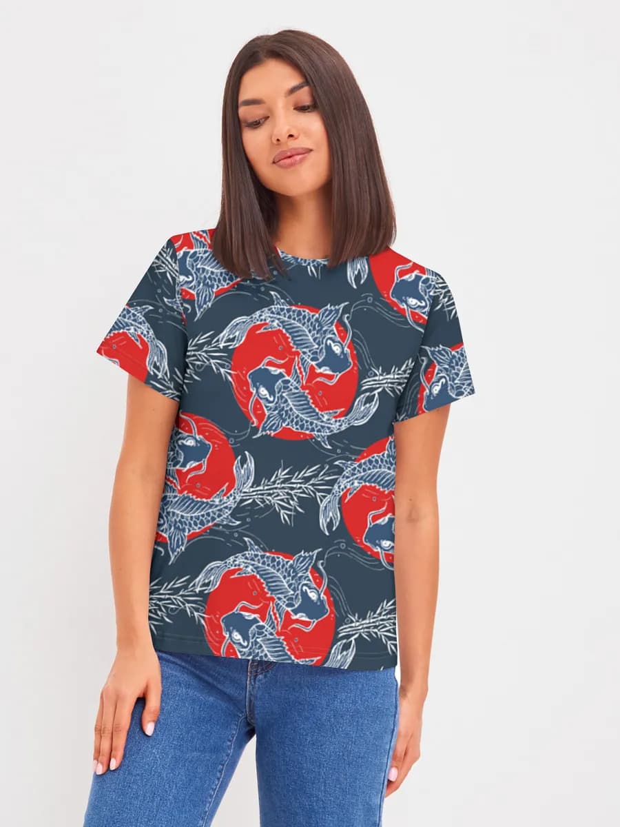 Women's basic cotton T-shirt