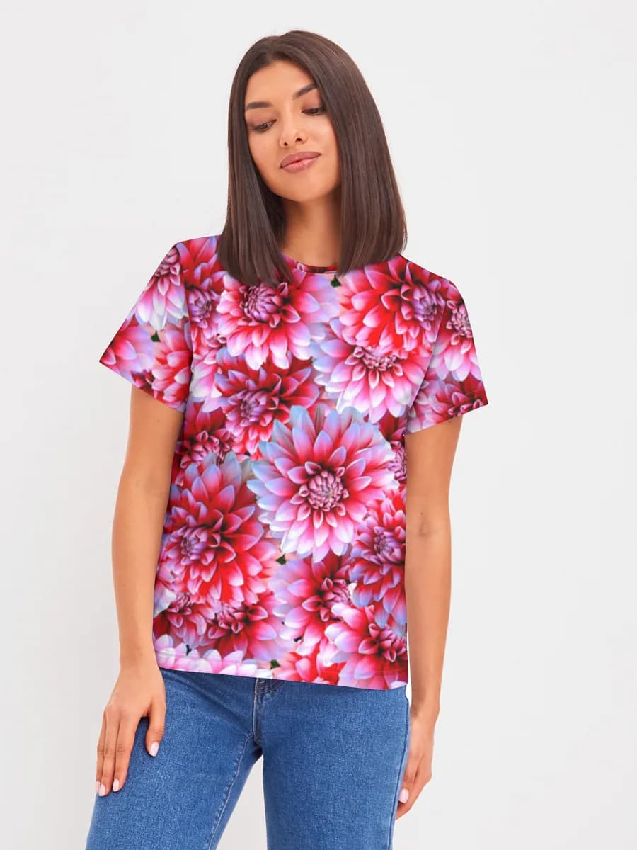 Women's basic cotton T-shirt