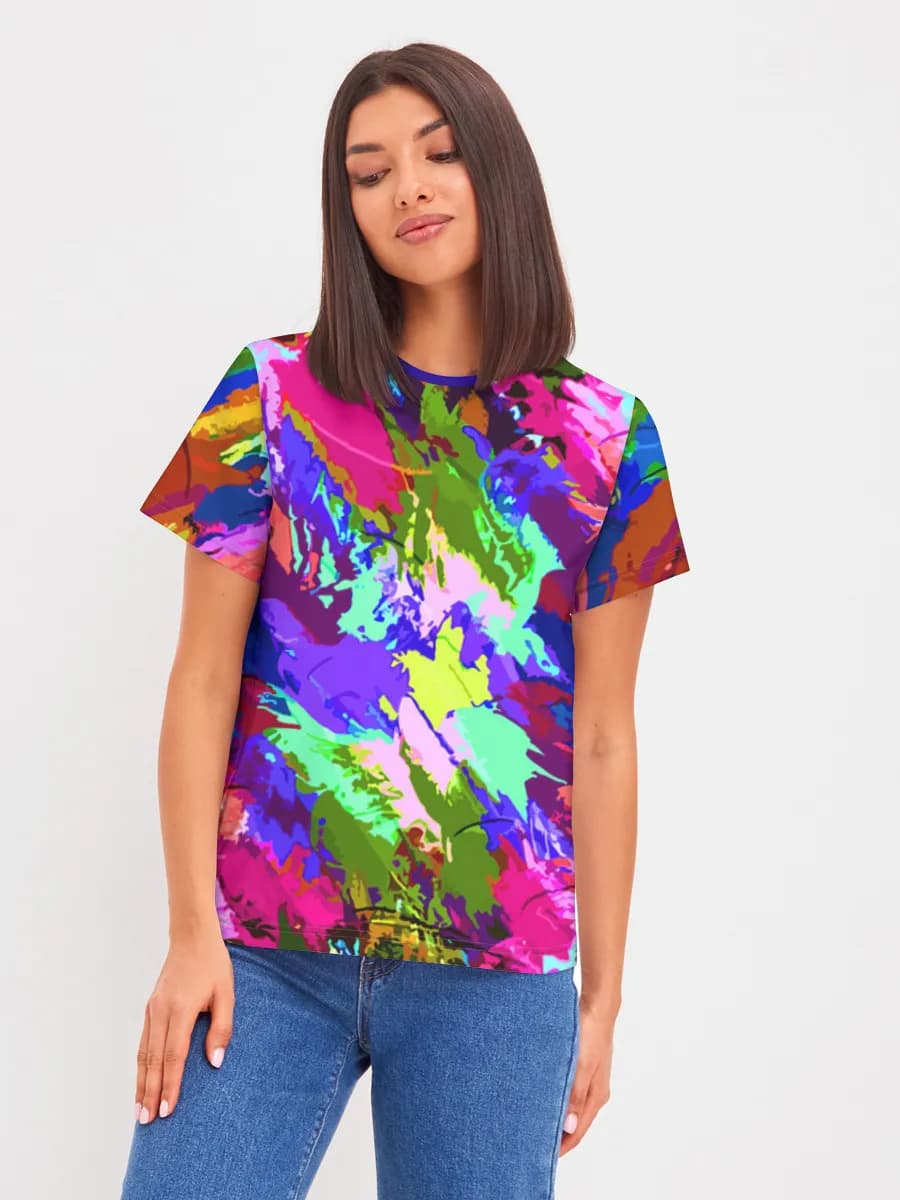 Women's basic cotton T-shirt