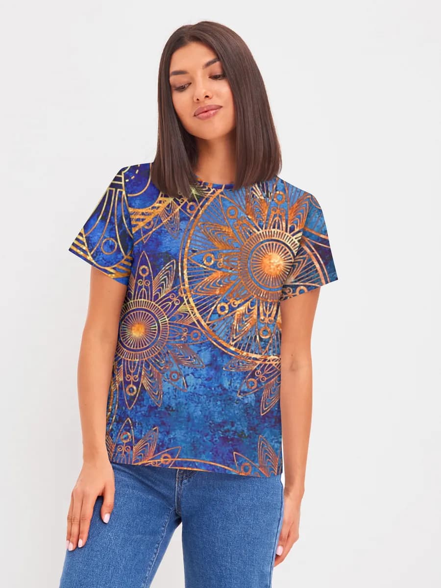 Women's basic cotton T-shirt