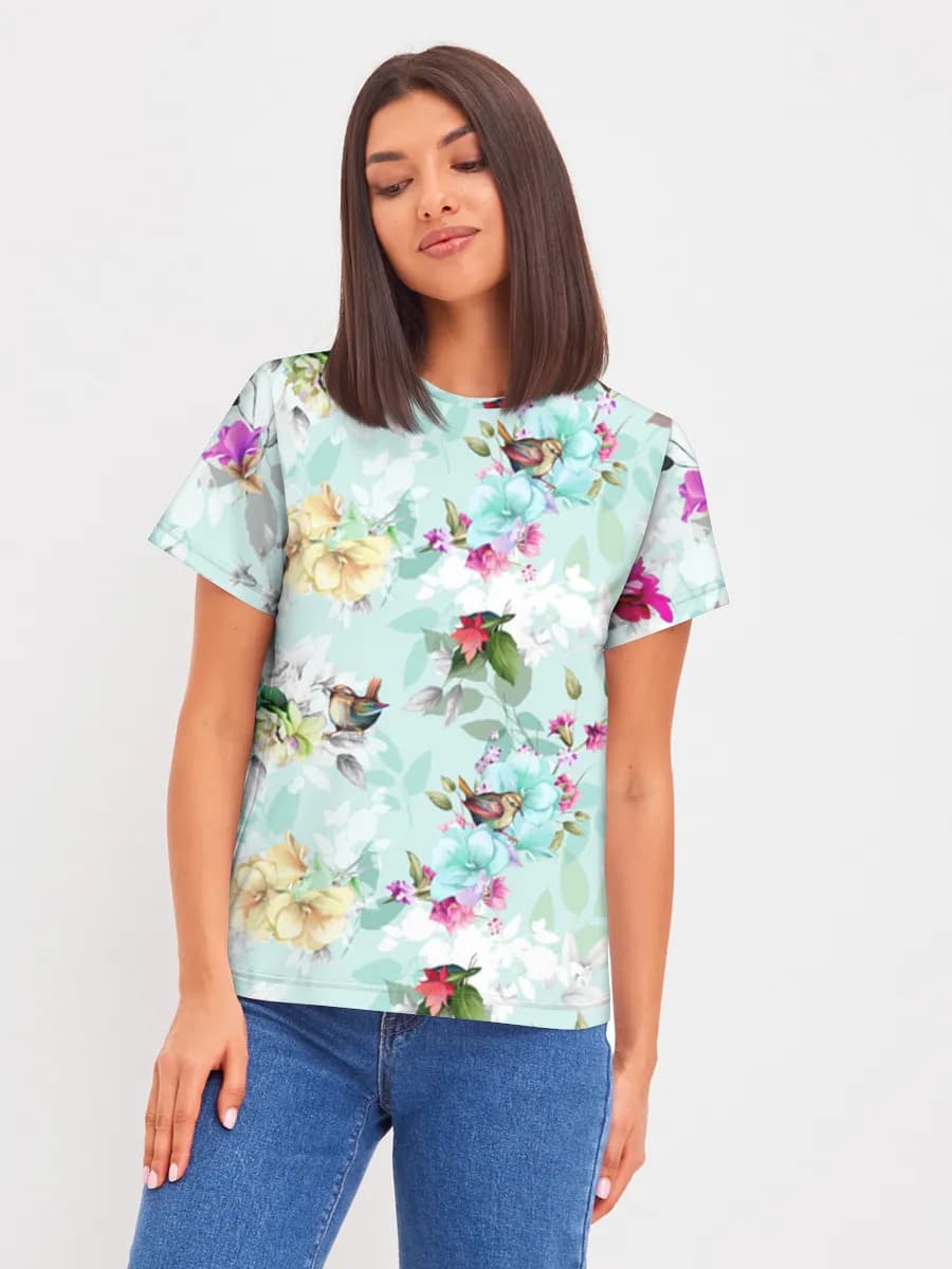 Women's basic cotton T-shirt