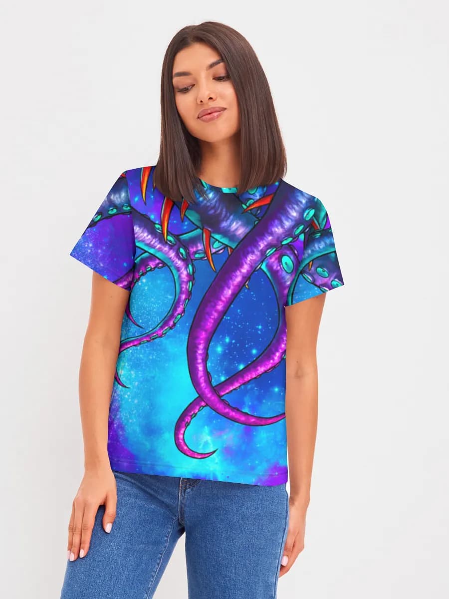 Women's basic cotton T-shirt