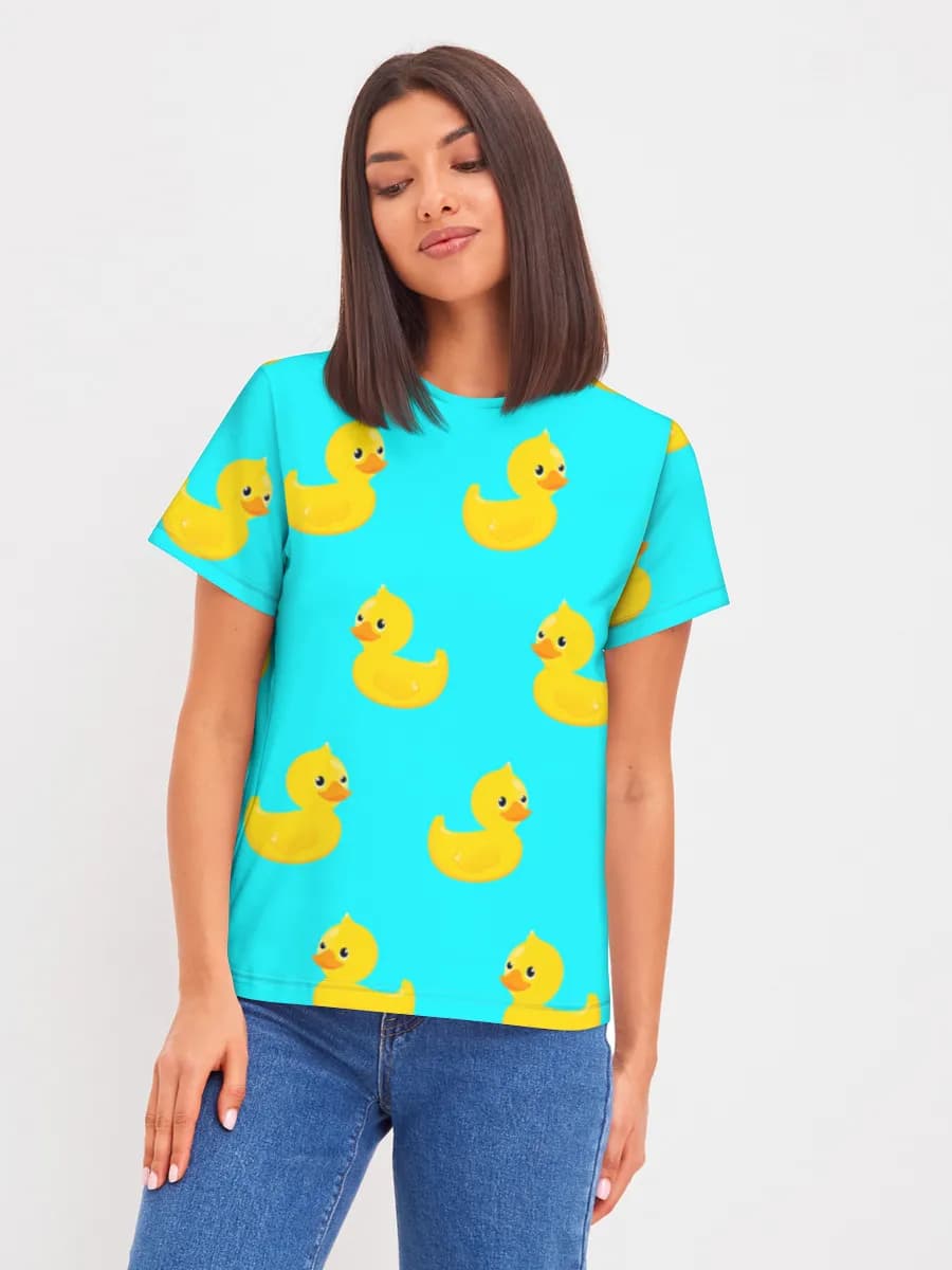 Women's basic cotton T-shirt