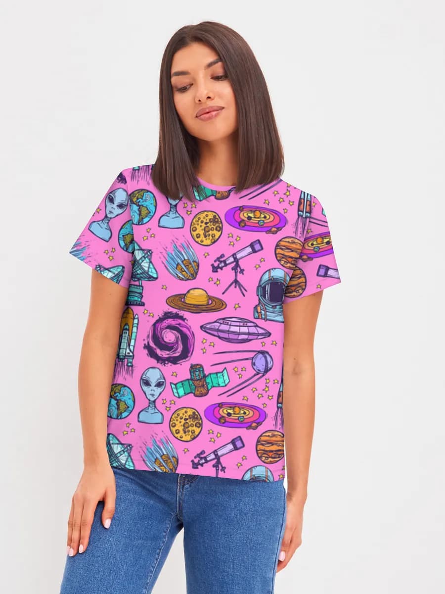 Women's basic cotton T-shirt