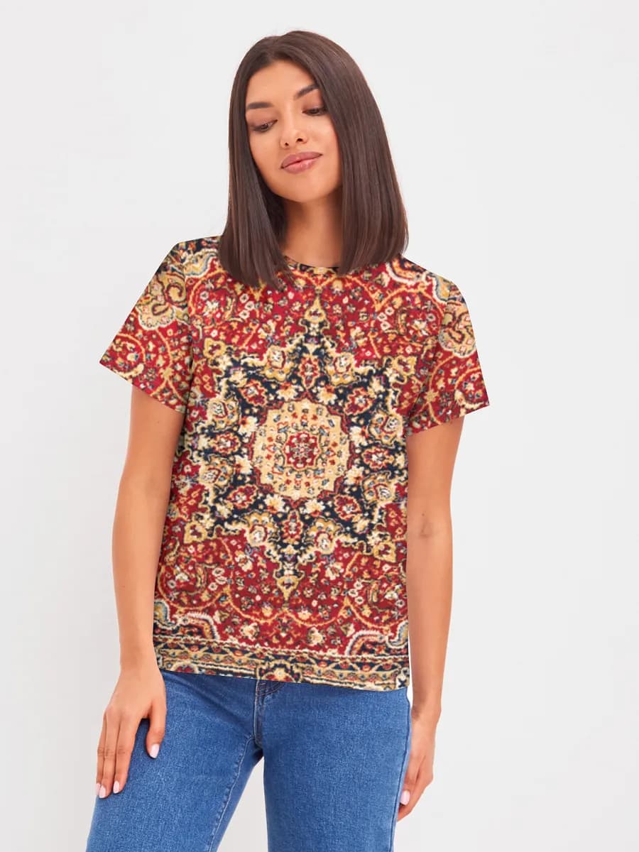 Women's basic cotton T-shirt