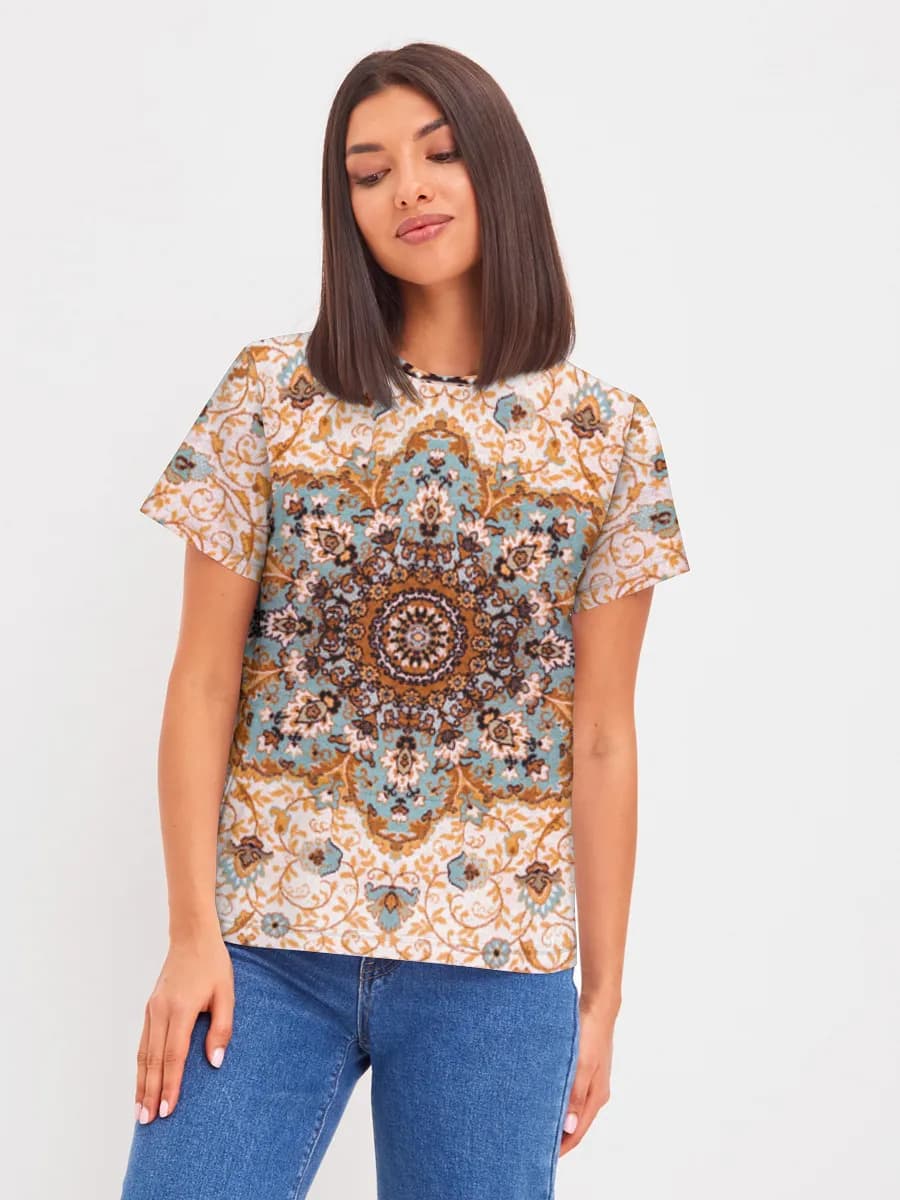 Women's basic cotton T-shirt