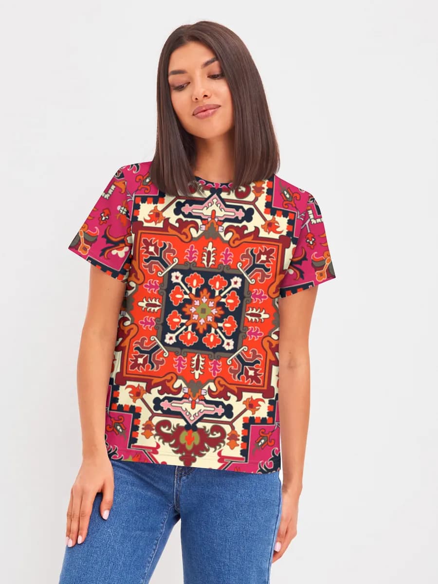 Women's basic cotton T-shirt
