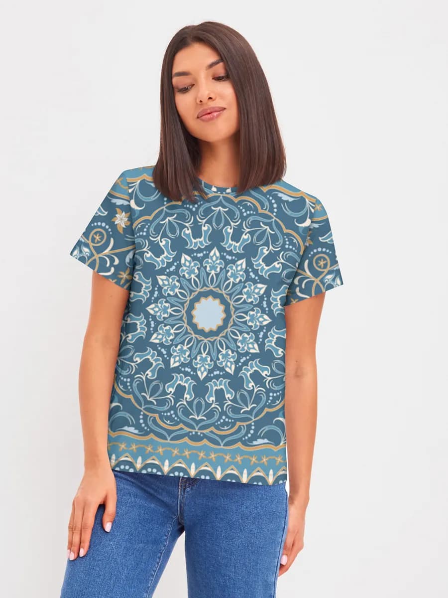 Women's basic cotton T-shirt