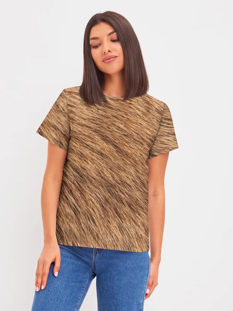 Women's basic cotton T-shirt