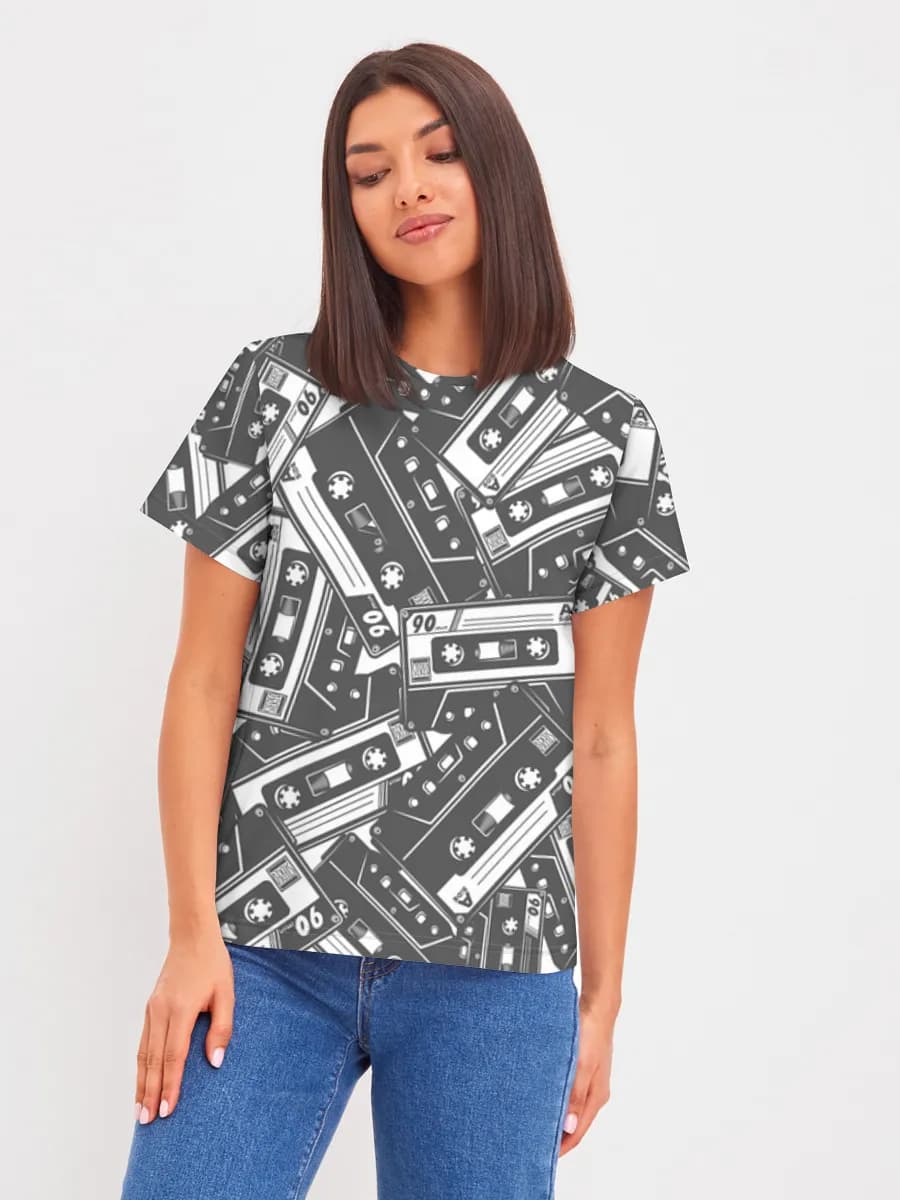 Women's basic cotton T-shirt