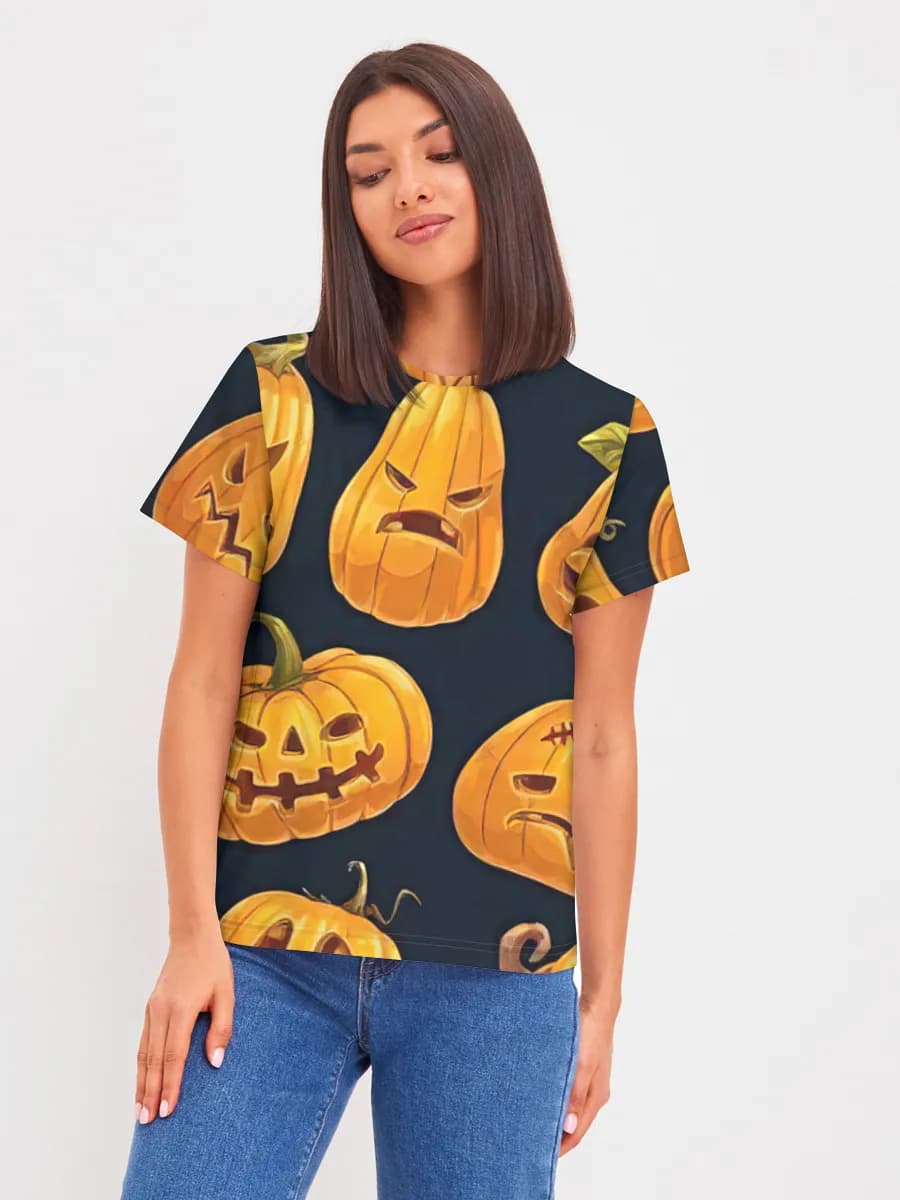 Women's basic cotton T-shirt