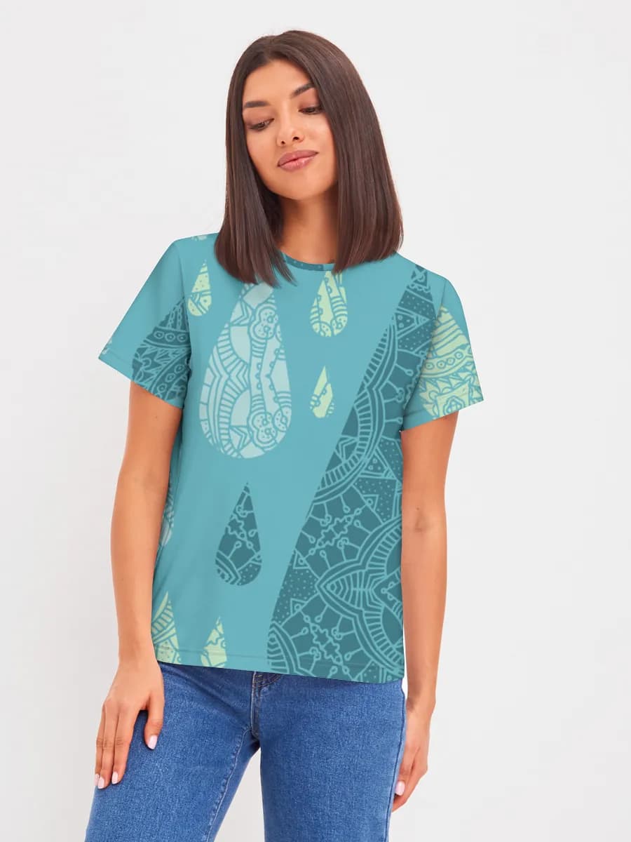 Women's basic cotton T-shirt