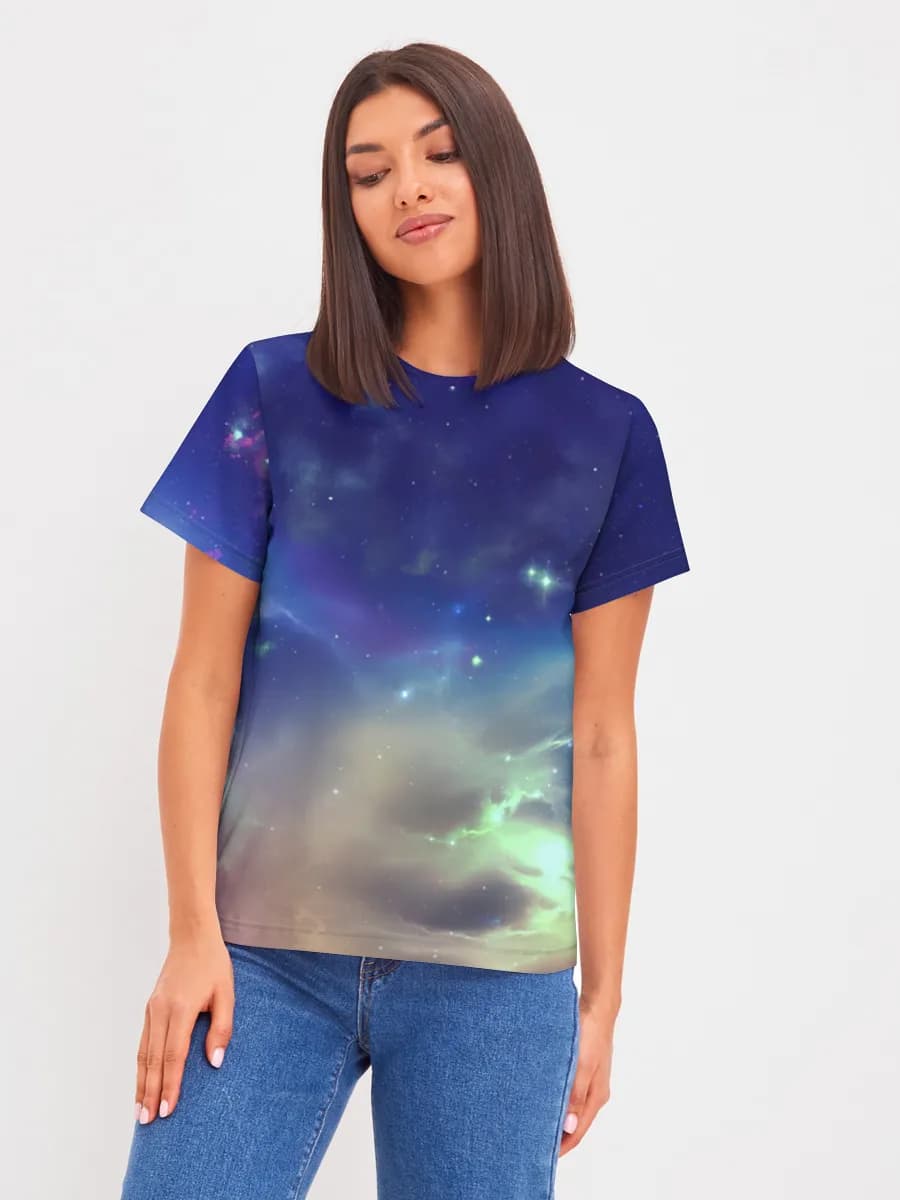 Women's basic cotton T-shirt