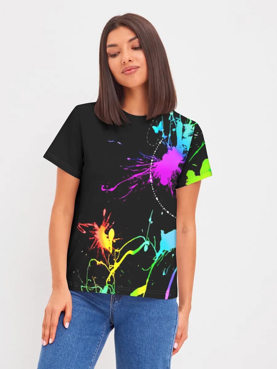 Women's basic cotton T-shirt