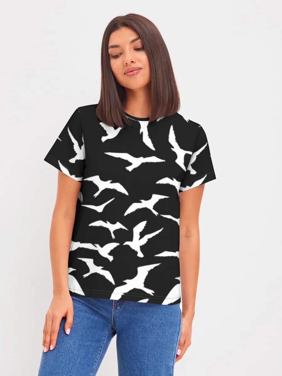 Flying Bird Silhouettes