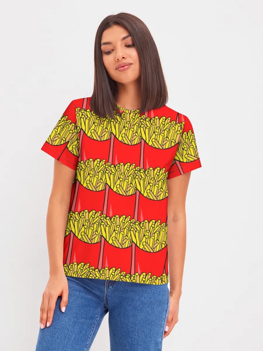 Women's basic cotton T-shirt