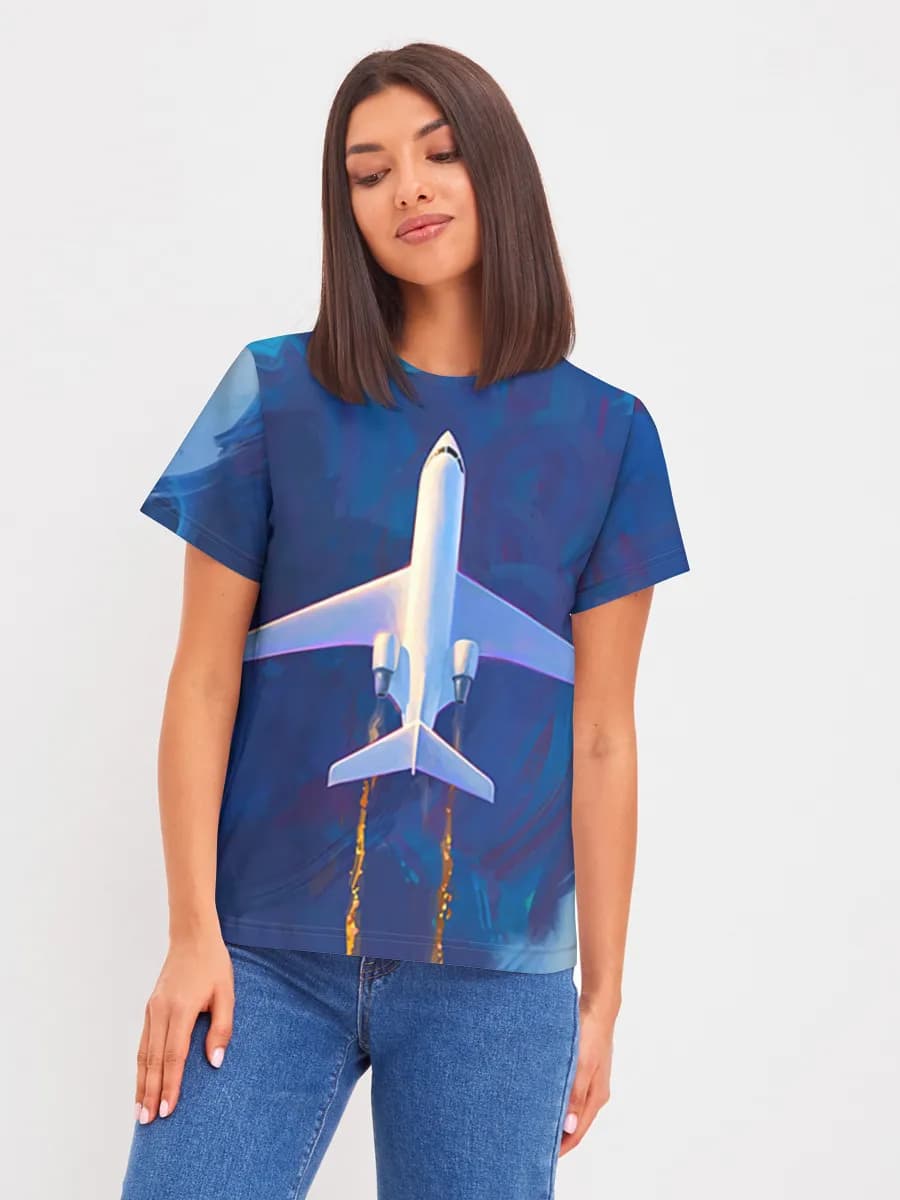 Women's basic cotton T-shirt