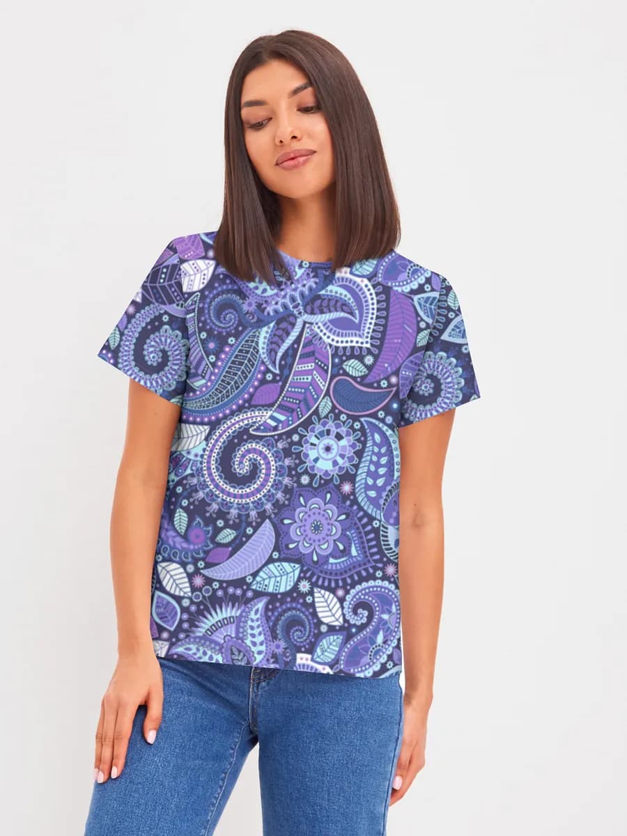 Women's basic cotton T-shirt
