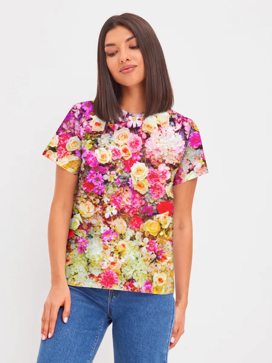 Vibrant Floral Wall