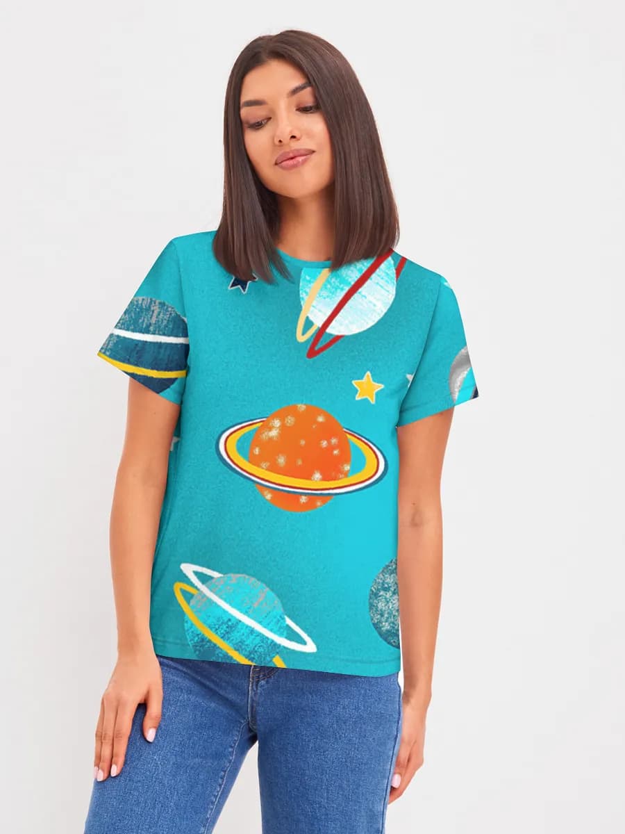 Women's basic cotton T-shirt
