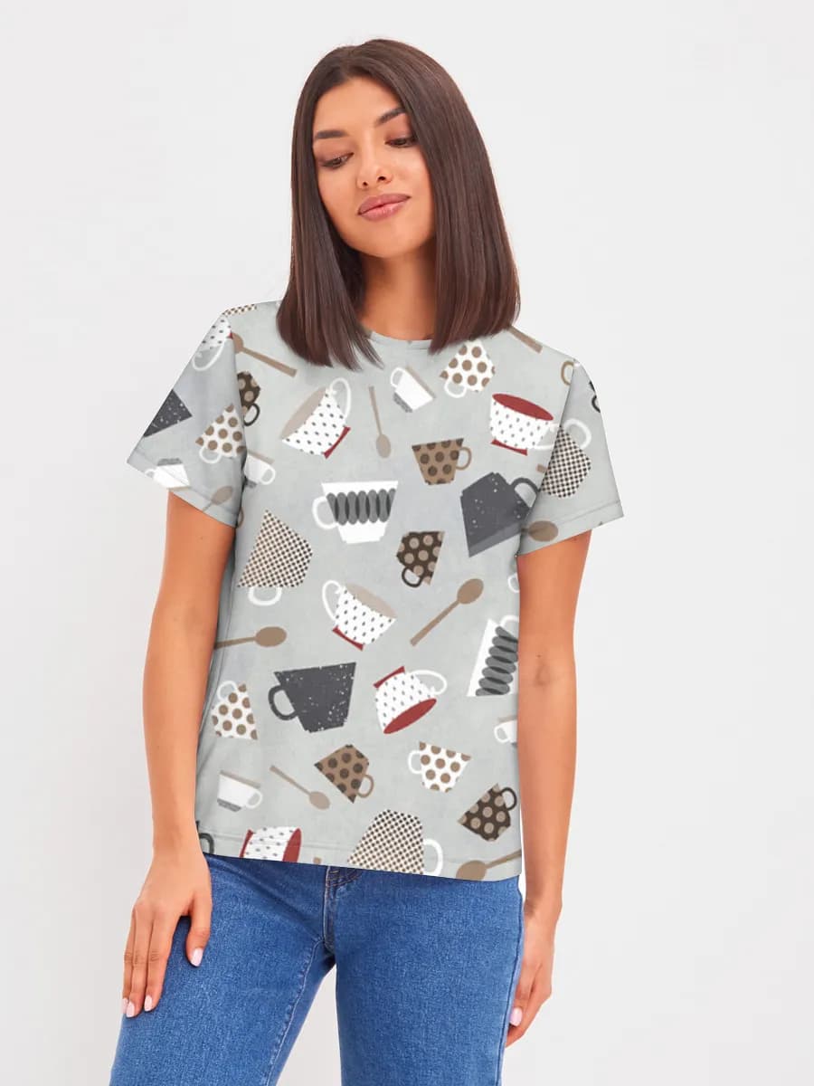 Women's basic cotton T-shirt
