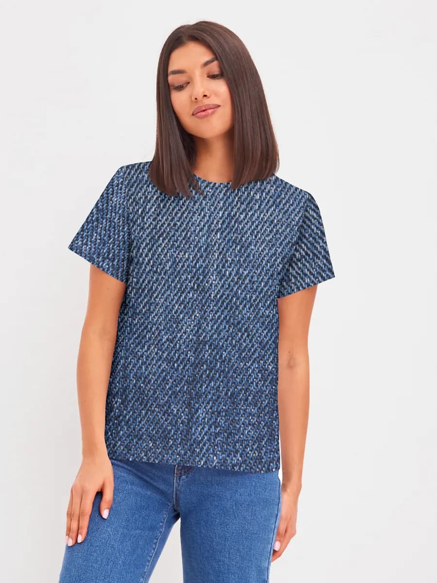 Classic Blue Denim Texture