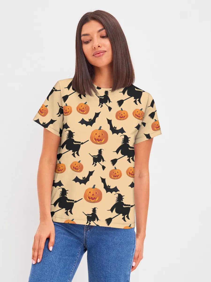 Women's basic cotton T-shirt