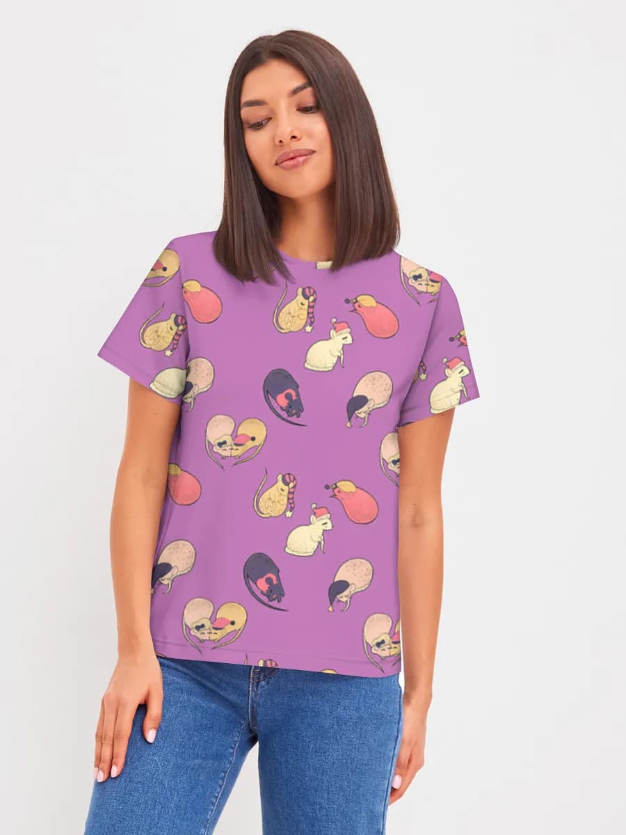 Women's basic cotton T-shirt