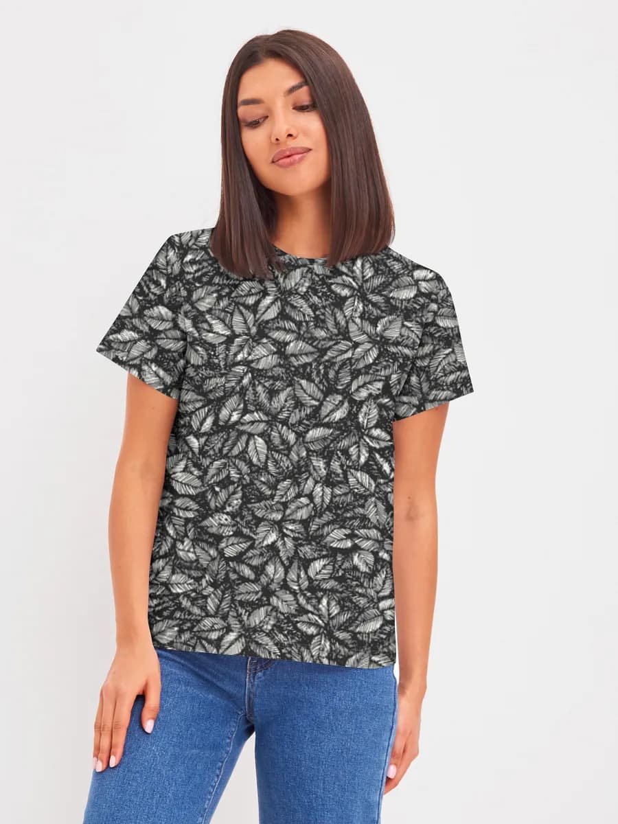 Women's basic cotton T-shirt