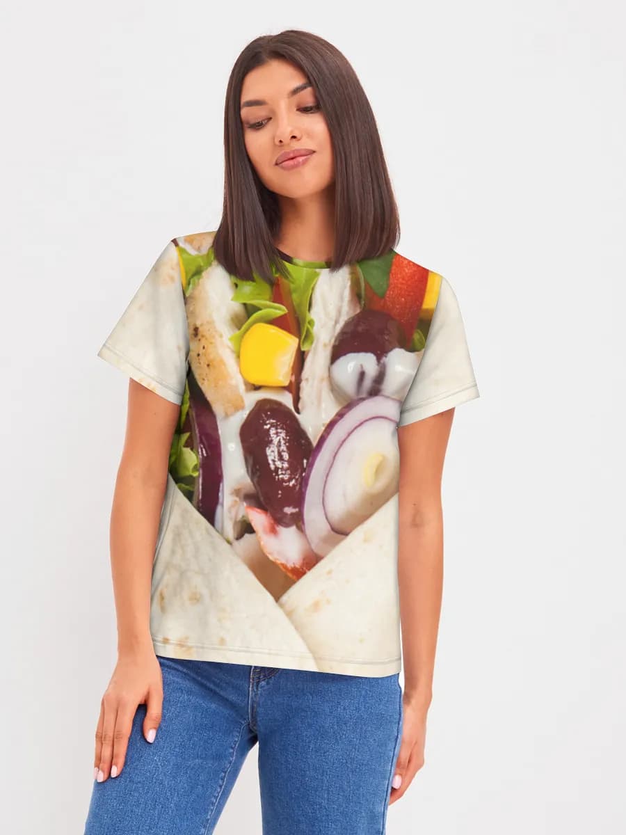 Women's basic cotton T-shirt