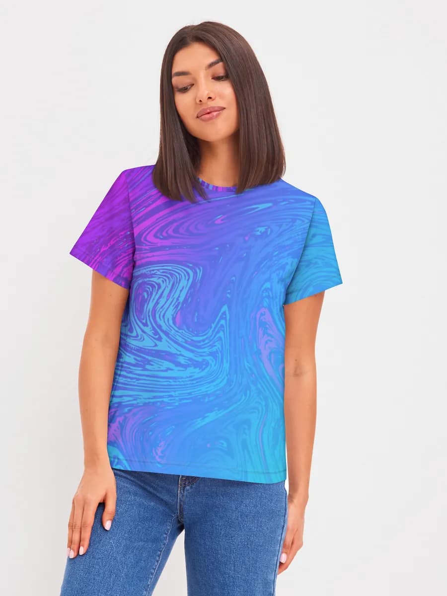 Women's basic cotton T-shirt