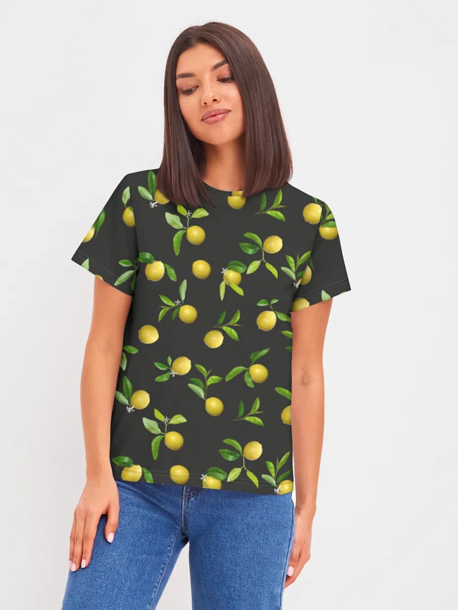 Women's basic cotton T-shirt