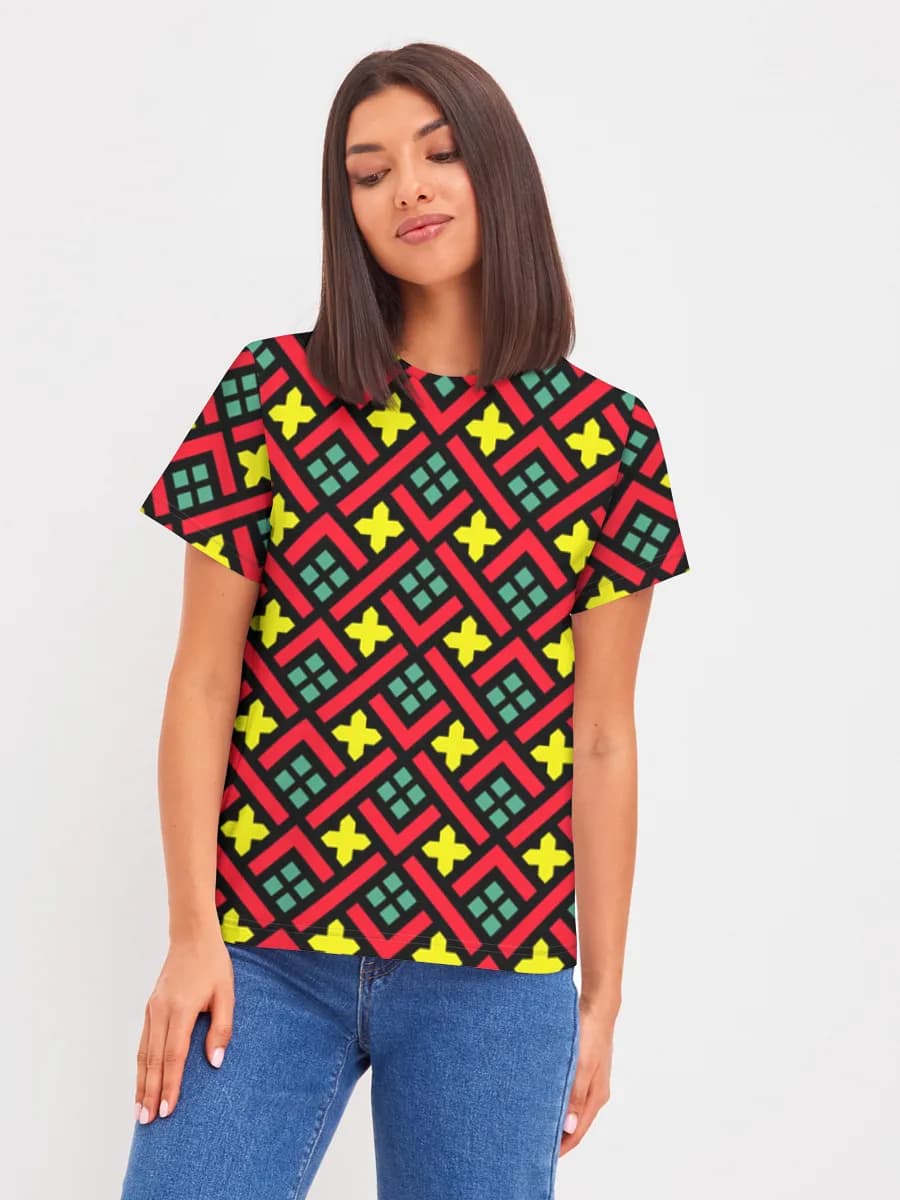 Women's basic cotton T-shirt