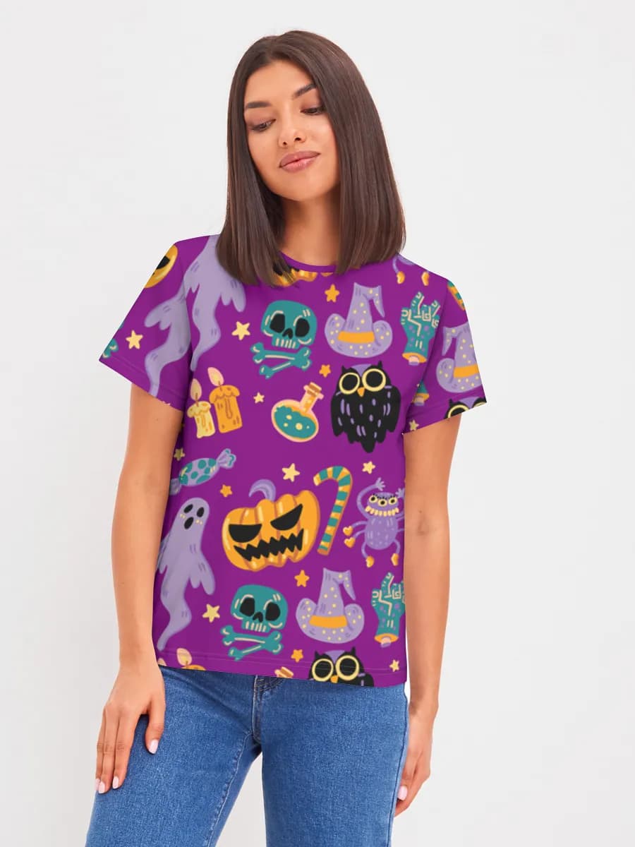Women's basic cotton T-shirt
