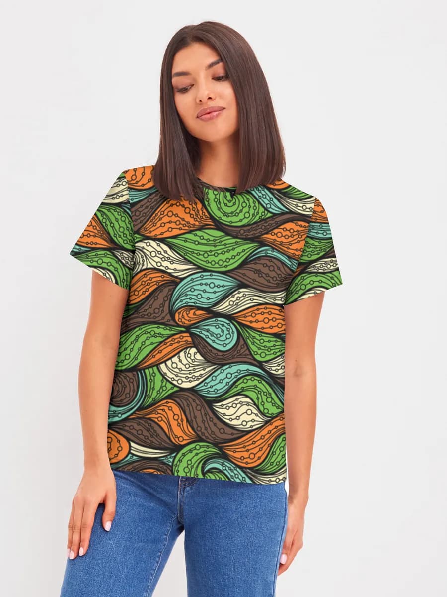Women's basic cotton T-shirt