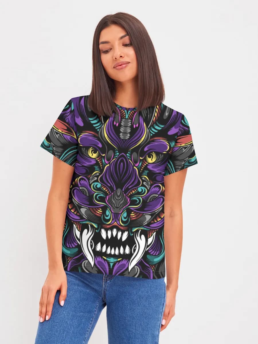 Women's basic cotton T-shirt