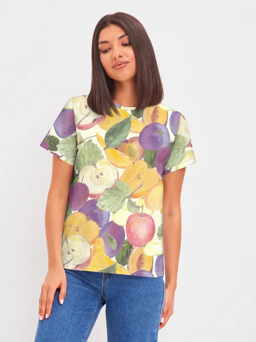 Women's basic cotton T-shirt