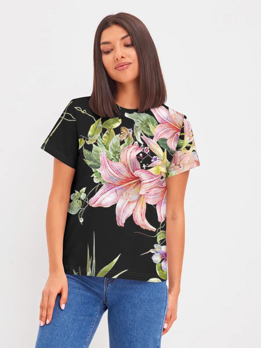 Women's basic cotton T-shirt