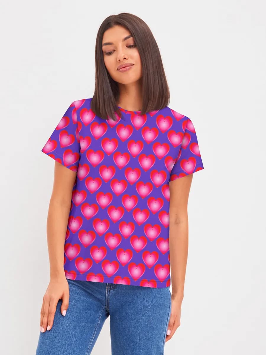 Women's basic cotton T-shirt