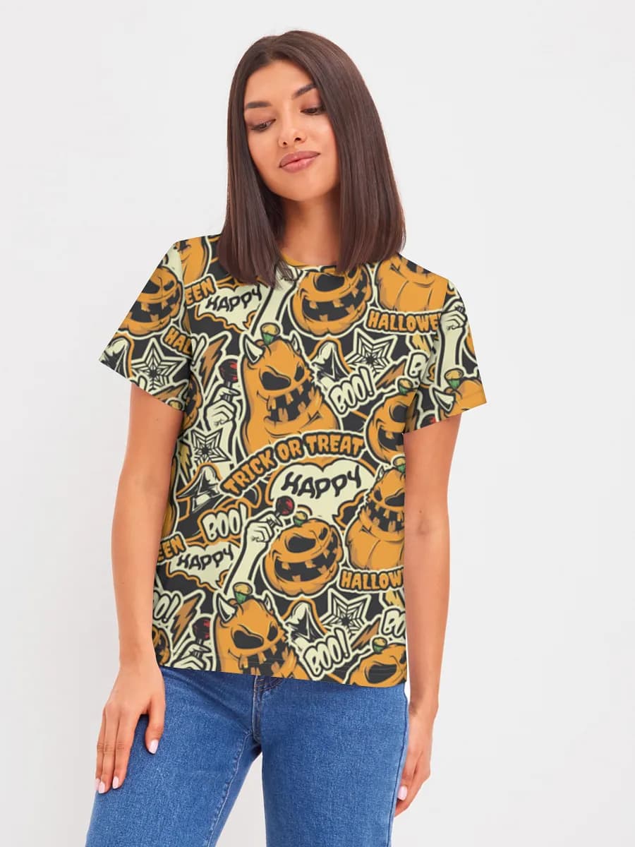 Women's basic cotton T-shirt