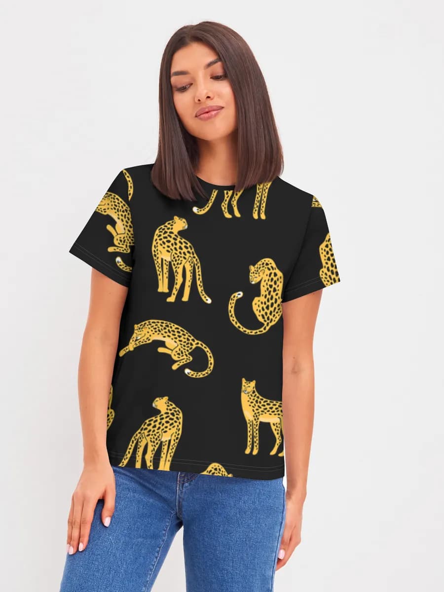 Women's basic cotton T-shirt