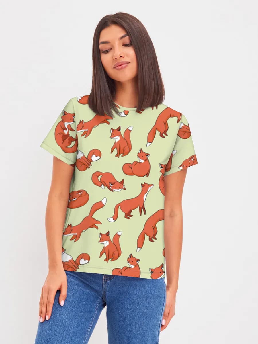 Women's basic cotton T-shirt