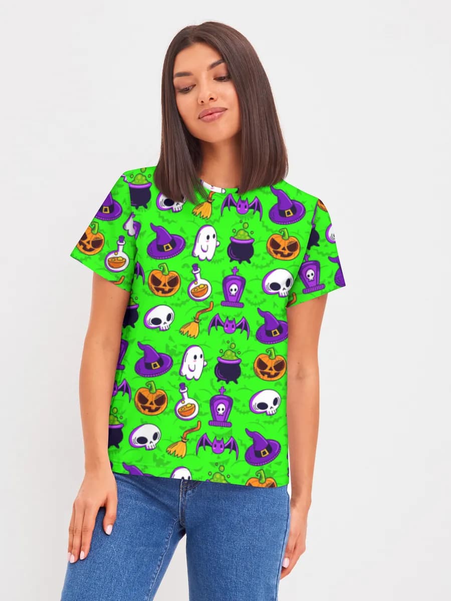 Women's basic cotton T-shirt