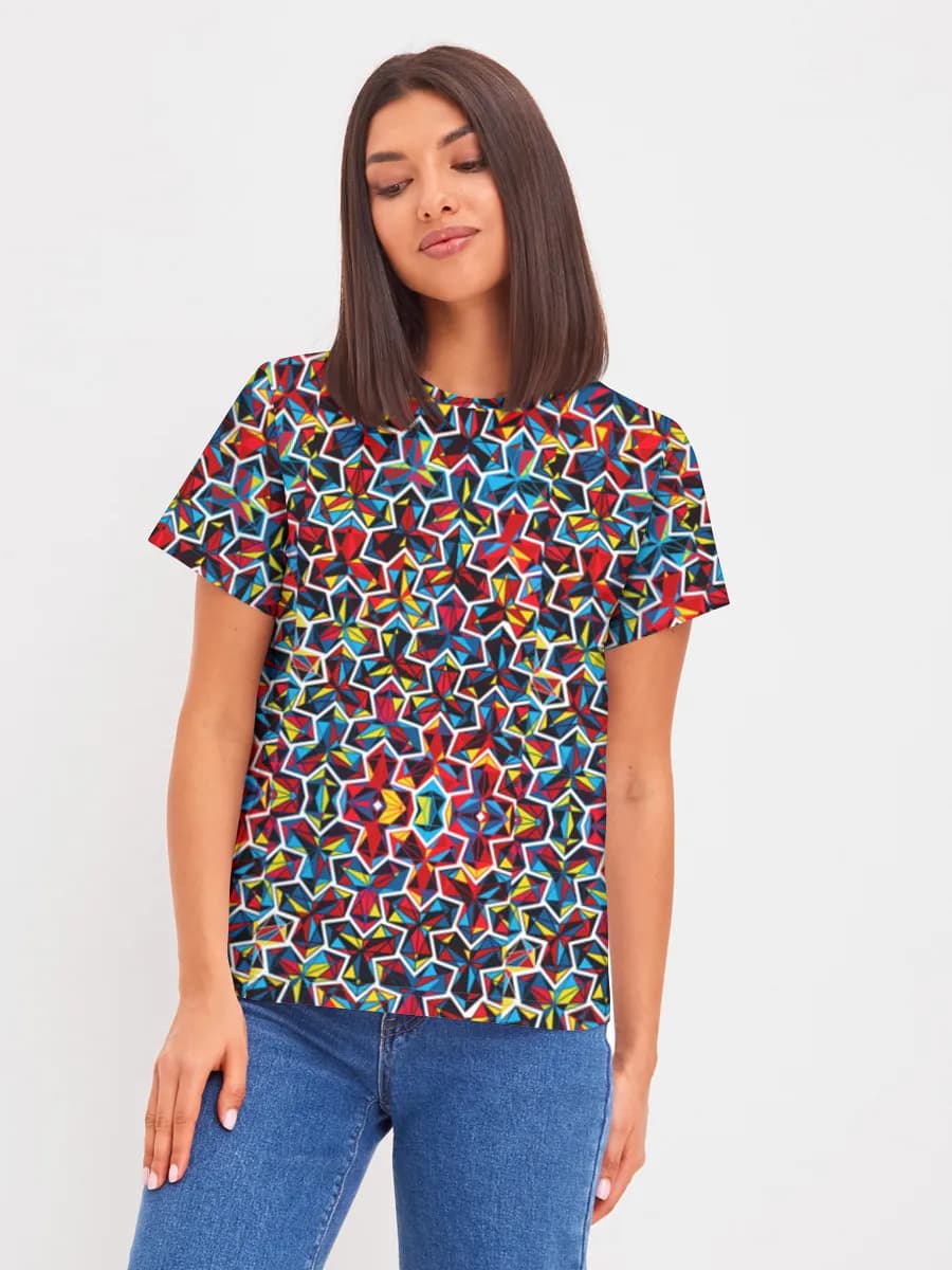 Women's basic cotton T-shirt